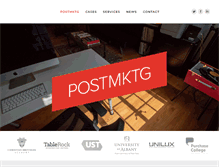 Tablet Screenshot of postmktg.com